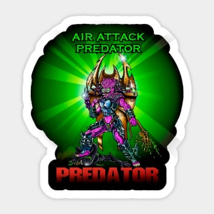 AIR ATTACK PREDATOR Sticker